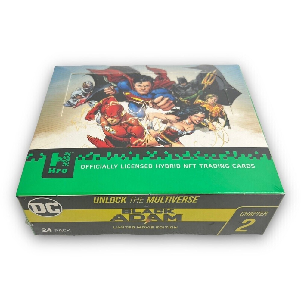 DC Chapter 2: Black Adam  Booster Box 24 packs New Factory Sealed